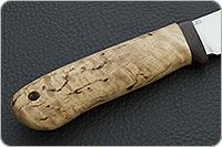Нож Горностай карельская береза, 95х18, текстолит : фото 5