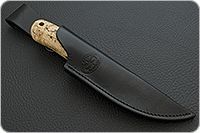 Нож Горностай карельская береза, 95х18, текстолит : фото 9