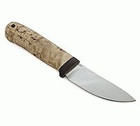 Нож Горностай карельская береза, 95х18, текстолит : фото 10