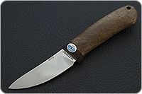 Нож Горностай орех, 95х18, текстолит : фото 2