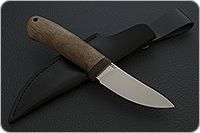 Нож Горностай орех, 95х18, текстолит : фото 8