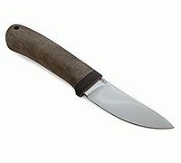 Нож Горностай орех, 95х18, текстолит : фото 10