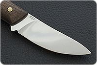 Нож Горностай ЦМ накладки орех, 95х18, цельнометаллический : фото 4