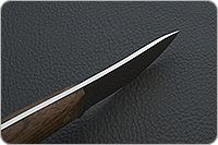 Нож Горностай ЦМ накладки орех, 95х18, цельнометаллический : фото 7