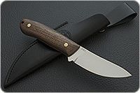 Нож Горностай ЦМ накладки орех, 95х18, цельнометаллический : фото 8