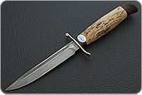 Нож Финка-2 Вача карельская береза, zdi-1016, текстолит : фото 2