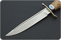 Нож Финка-2 Вача карельская береза, 95х18, текстолит : фото 3