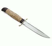 Нож Финка-2 Вача карельская береза, 95х18, текстолит : фото 10