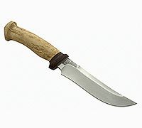 Нож Росомаха карельская береза, 95х18, текстолит : фото 12