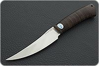 Нож Рябок наборная кожа, 100х13м, текстолит : фото 2