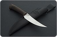 Нож Рябок наборная кожа, 100х13м, текстолит : фото 10