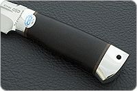 Нож Селигер граб - черное дерево, elmax, алюминий : фото 6