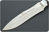 Нож Скорпион наборная кожа, 95х18, алюминий : фото 3