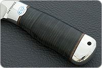 Нож Скорпион наборная кожа, 95х18, алюминий : фото 6