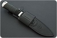 Нож Скорпион наборная кожа, 95х18, алюминий : фото 12