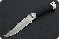 Нож Хазар наборная кожа, s390, алюминий : фото 2