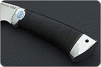 Нож Хазар наборная кожа, s390, алюминий : фото 6