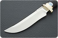 Нож Росомаха наборная кожа, эп-766, латунь : фото 3