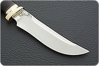 Нож Росомаха наборная кожа, эп-766, латунь : фото 4