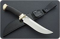 Нож Росомаха наборная кожа, эп-766, латунь : фото 10