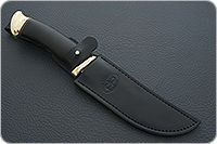 Нож Росомаха наборная кожа, эп-766, латунь : фото 11