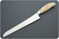 Кухонный нож Для нарезки ветчины карельская береза, elmax, алюминий : фото 2