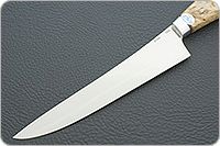 Кухонный нож Мясницкий карельская береза, elmax, алюминий : фото 3