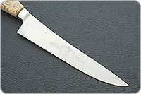 Кухонный нож Мясницкий карельская береза, elmax, алюминий : фото 4