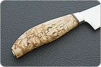 Кухонный нож Мясницкий карельская береза, elmax, алюминий : фото 5