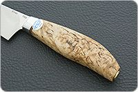 Кухонный нож Мясницкий карельская береза, elmax, алюминий : фото 6