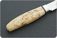 Кухонный нож Овощной малый карельская береза, elmax, алюминий : фото 5