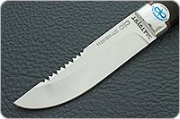 Нож Робинзон-2 граб - черное дерево, cpr, алюминий : фото 3