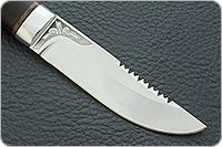 Нож Робинзон-2 граб - черное дерево, cpr, алюминий : фото 4