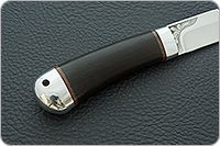 Нож Робинзон-2 граб - черное дерево, cpr, алюминий : фото 5