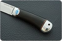 Нож Робинзон-2 граб - черное дерево, cpr, алюминий : фото 6