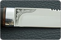 Нож Робинзон-2 граб - черное дерево, cpr, алюминий : фото 9