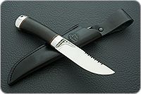 Нож Робинзон-2 граб - черное дерево, cpr, алюминий : фото 10