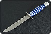 Нож Финка-2 ВДВ оргстекло, 95х18, алюминий : фото 2