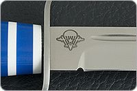 Нож Финка-2 ВДВ оргстекло, 95х18, алюминий : фото 8