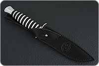 Нож Финка-2 ВМФ оргстекло, 95х18, алюминий : фото 11