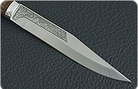 Нож Заноза орех, 100х13м, алюминий : фото 4