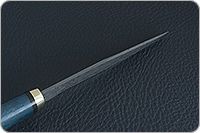 Нож Заноза стабилизированная карельская береза, zdi-1016, латунь : фото 8