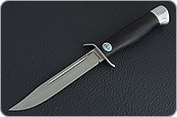 Нож Штрафбат граб - черное дерево, 100х13м, алюминий : фото 2