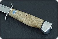 Нож Штрафбат карельская береза, n690, алюминий : фото 6