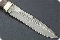 Нож Скорпион стабилизированная карельская береза, zdi-1016, латунь : фото 4