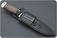 Нож Скорпион стабилизированная карельская береза, zdi-1016, латунь : фото 9