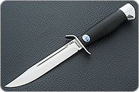 Нож Штрафбат граб - черное дерево, elmax, алюминий : фото 2