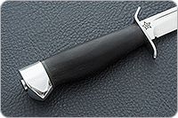 Нож Штрафбат граб - черное дерево, elmax, алюминий : фото 5