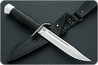 Нож Штрафбат наборная кожа, s390, алюминий : фото 10