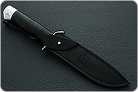 Нож Штрафбат наборная кожа, s390, алюминий : фото 11